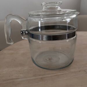 Pyrex Flameware 6 cup percolator